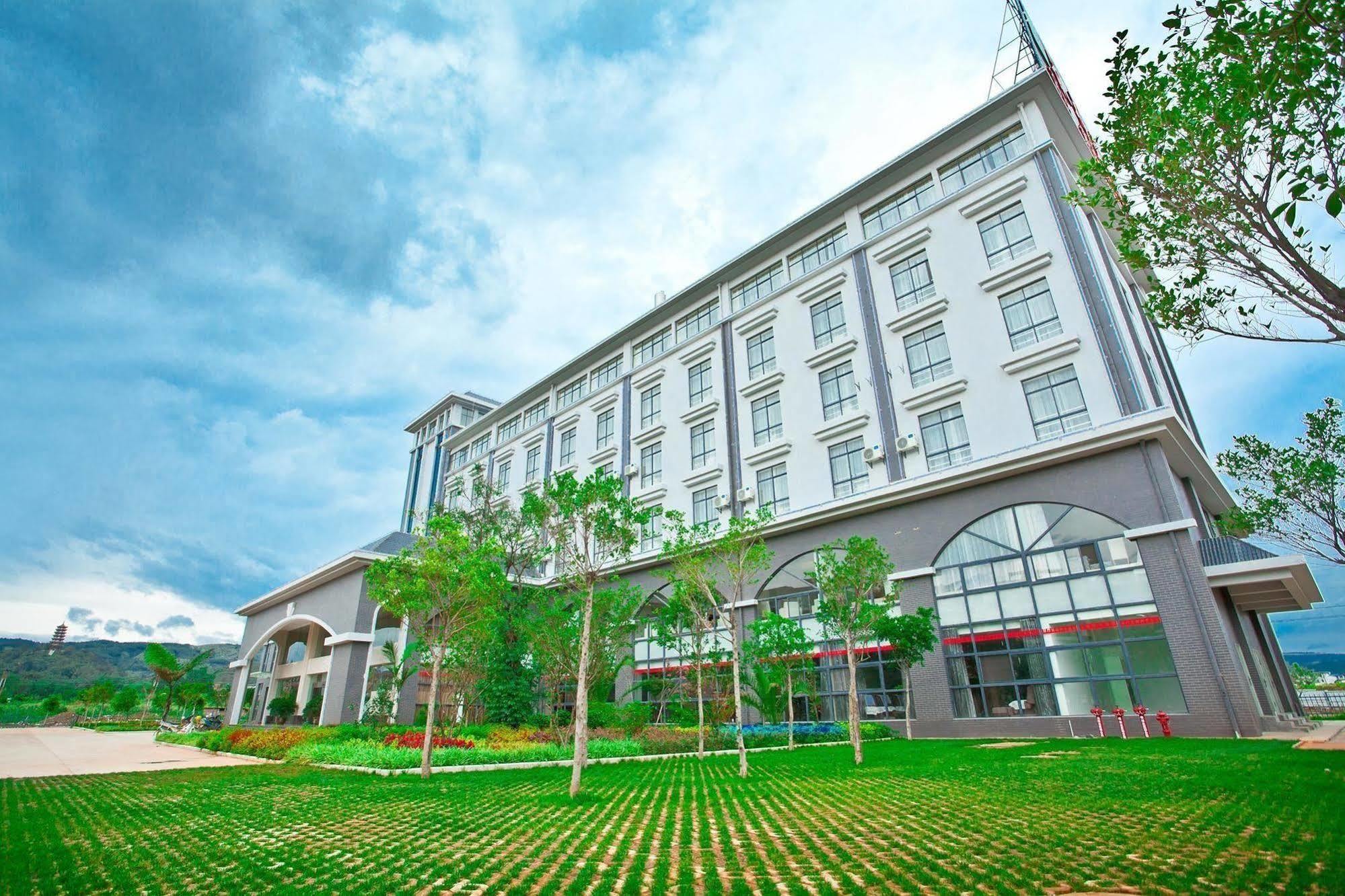 Gushen Hotel Mile Branch Honghe 外观 照片